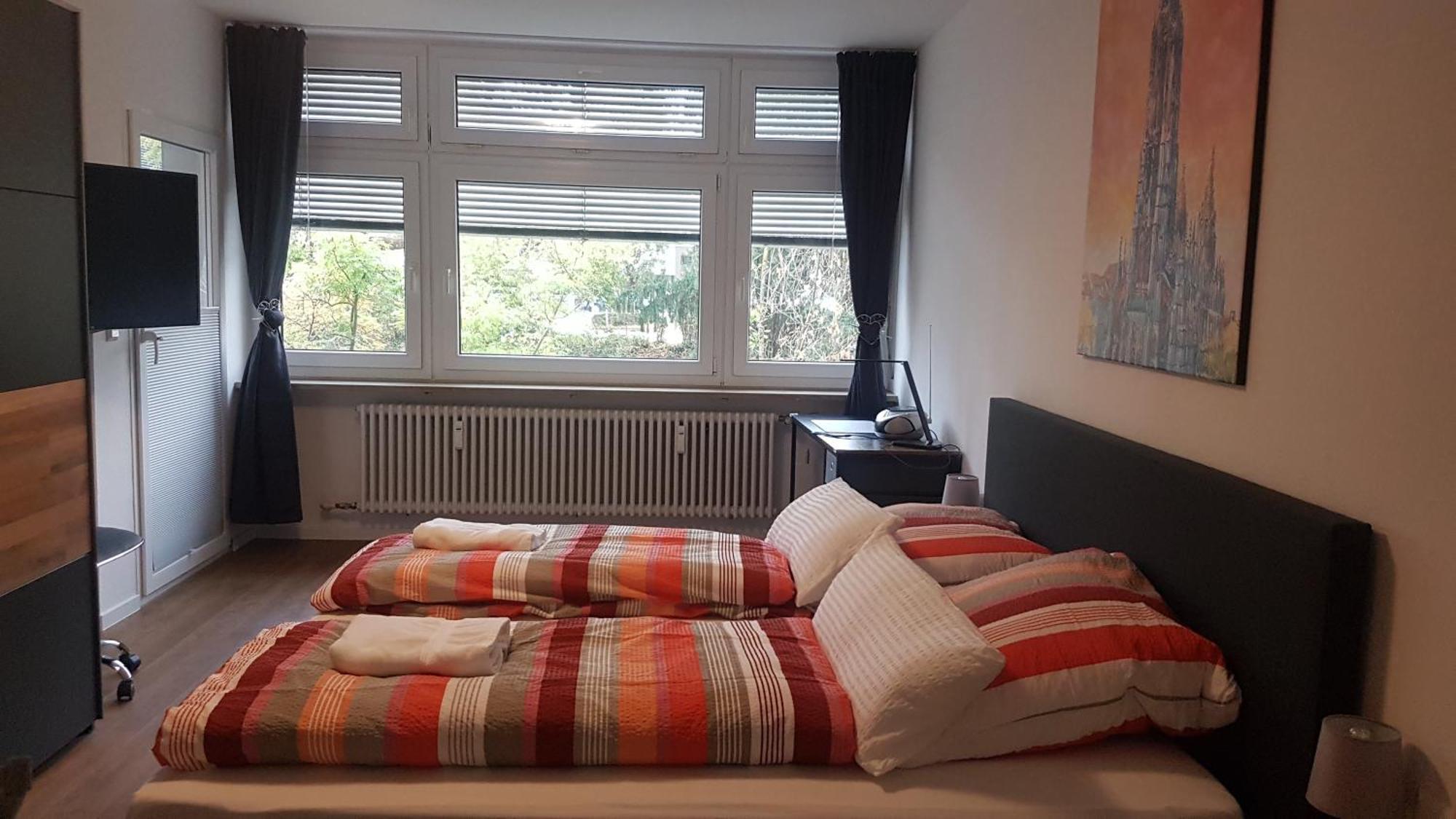 100M Zum Ulmer Muenster: 57M² Wohnung An Der Blau Exterior foto