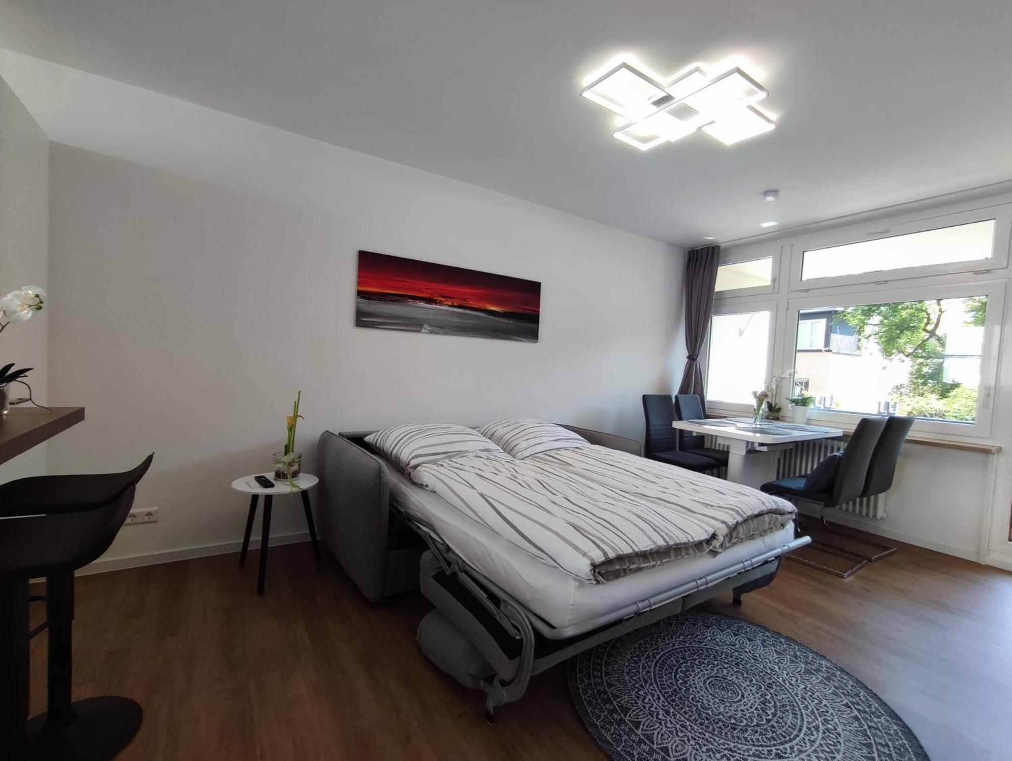100M Zum Ulmer Muenster: 57M² Wohnung An Der Blau Exterior foto